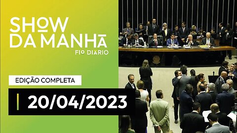 SHOW DA MANHÃ - EMPAREDADO, GOVERNO NÃO TEM MAIS COMO CONTER CPMI 20/04/23