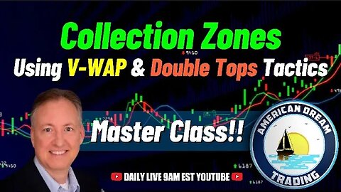 Mastering Collection Zones - Using V WAP & Double Tops Strategies In The Stock Market