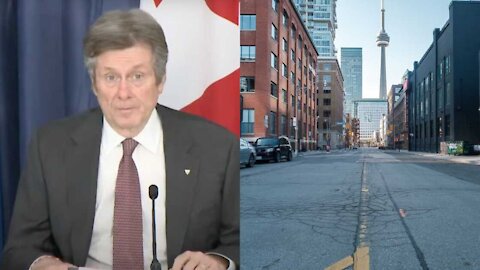 John Tory Said 'The Time Has Come' To Start Talking About Reopening Toronto