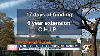 Lawmakers vote to end government shutdown