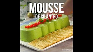 Easy Coriander Mousse