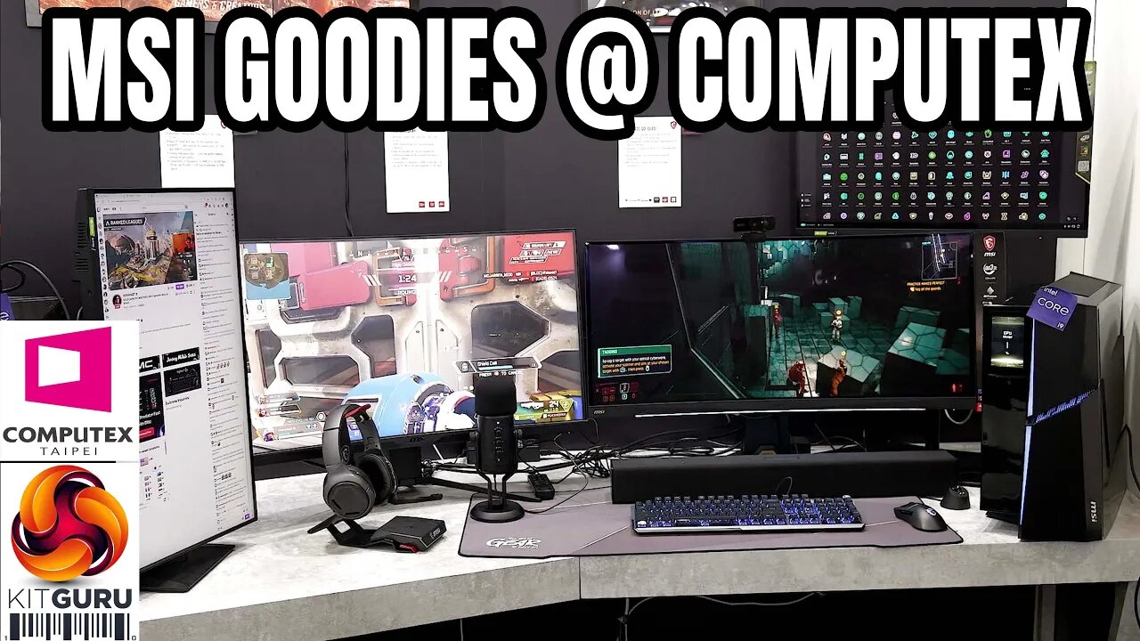 Rumbled Components Computex 2023: MSI Components Showcase