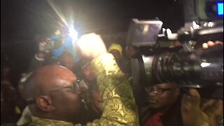 VIDEO: Gauteng Premier David Makhura speaking outside Winnie Madikizela-Mandela's home (vKB)