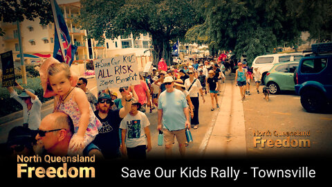 Save Our Kids Townsville Rally - 2022-01-22