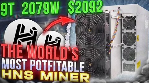 The Brand New Antminer HS3 Handshake Miner! The Most Profitable And Efficient Handshake HNS Miner