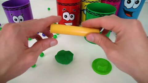 158 8Best Toy Learning Video for Toddlers and Kids Learn Colors with Surprise Crayons!