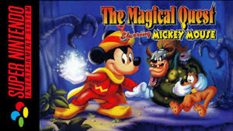 (TAS) SNES -The Magical Quest Starring Mickey Mouse Detonado [ZERANDO A FITA]