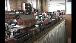 Train time at the Twin City Model Railroad Museum, Toy Train Division
