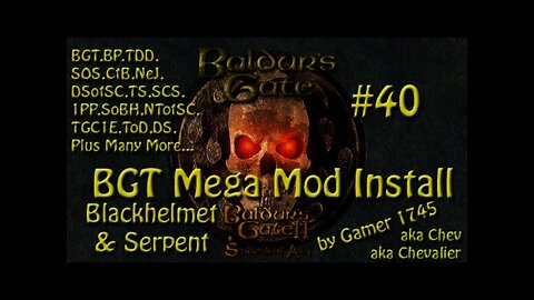 Let's Play Baldur's Gate Trilogy Mega Mod Part 40 - Serpent?