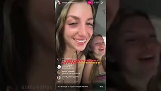 Megan.Mariiiee On Vacation With Her Friends Having The Time Of Her Life On Instagram Live (09-03-23)
