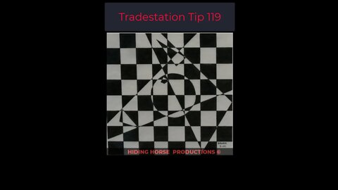 Tradestation Tip 119 - Something Wicked This Way Comes
