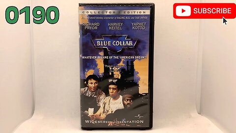 [0190] Bonus Feature from BLUE COLLAR (1978) [#VHSRIP #bluecollar #bluecollarVHS]