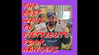 The best ways to distribute door hangers