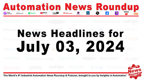 Automation News Roundup for Wednesday July 3, 2024