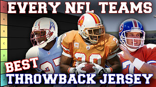 All 32 NFL Teams BEST Throwback Uniforms RANKED