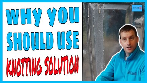 Why you should use knotting solution. How to use knotting solution.