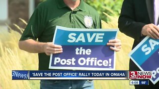 Save the Post Office rally held Tuesday