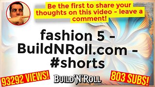 fashion 5 - BuildNRoll.com - #shorts