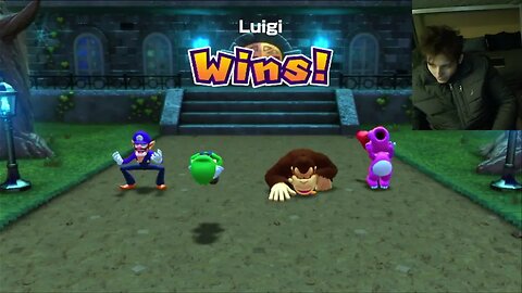 Mario Party Superstars Manor Of Escape Minigame Featuring Waluigi VS Nintendo Characters