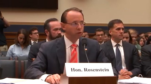 Congress Finally Gets Its Shot at Rosenstein and Jim Jordan Has Field Day