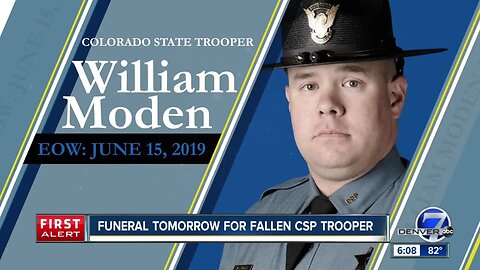 Funeral for CSP Trooper William Moden is Friday