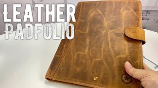 Leather Padfolio with Magnetic Clasp by Aaron Leather Review