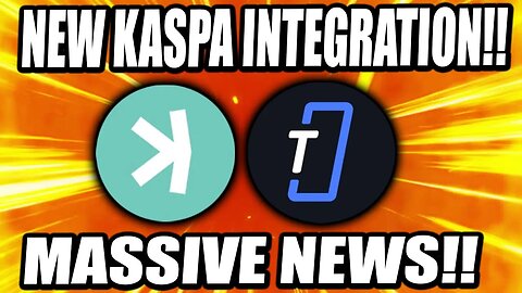 KASPA HOLDERS!! BRAND NEW INTEGRATION WITH TECTUM!! KAS WILL MELT FACES!!