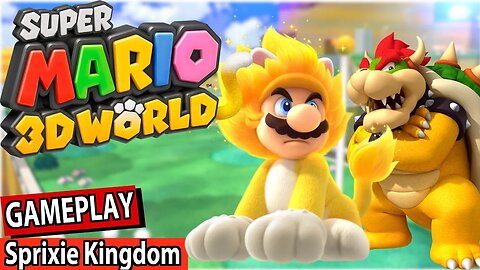 Super Mario 3D World - Gameplay walkthrough 100% - No Commentary