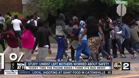 Study: Mothers' stress levels increase after 2015 unrest
