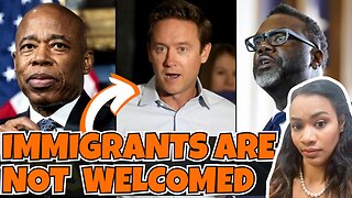 Mayor Brandon Johnson, Eric Adams, Mike Johnston Refuses Immigrants and Impose Sanctions On Drivers