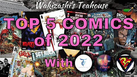 TOP 5 Comic Books of 2022 | REVIEW of 2022 in COMICS