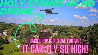 Holy Stone GPS Drone with 4K UHD Camera for Adults Beginner; HS360S 249g Foldable FPV