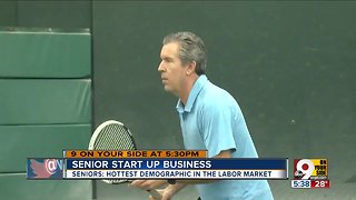 Ex-CEO serves up tennis apparel