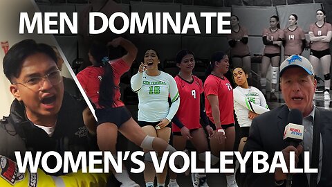 TRANS TAKEOVER: Five 'trans women' dominate female volleyball game