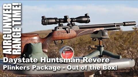 Daystate Hunstman Revere .22 Plinkers Package w/ MTC Optics & JSB Pellets - 50 Yards Out of the Box!
