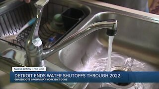 Detroit ends water shutoffs through 2022
