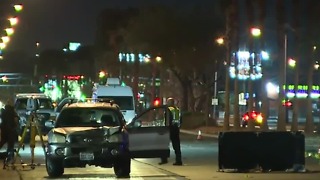 Woman dies after struck by car in North Las Vegas