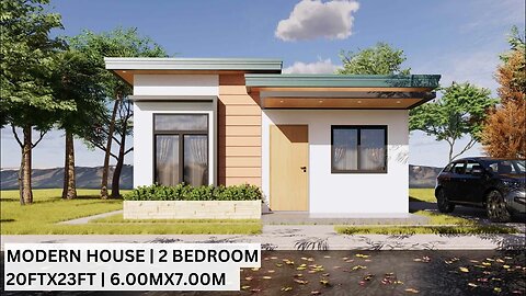 MODERN HOUSE 20FTx23FT | 2 BEDROOM