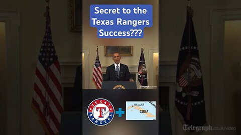 Texas Rangers and Obama? Adolis Garcia powers Rangers to World Series #baseball #worldseries #shorts