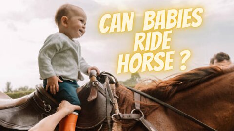 Cute babies ride horses | must check out |