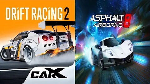 Asphalt 8 Vs CarXDriftRacing2 and some audio jokes, it was a nice Combination,watch the whole Video