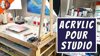 Four stations every Acrylic Pour Studio needs!