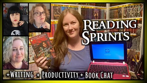 READING SPRINTS | book chat, writing & productivity | Kat Ellis Annaliese Avery @KashasBookSematary