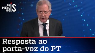Augusto Nunes: Porta-voz do PT disfarçado de comentarista esportivo não merece ter o nome citado
