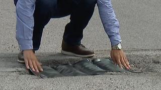 Forget the cold patch, what about a reusable, temporary fix for potholes?