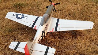 Sunset Flight with Parkzone Ultra Micro P-51 Mustang WWII Warbird RC Plane BNF with AS3X Technology