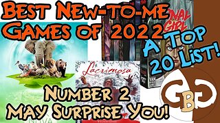 Top 20 New-to-Me Games Played in 2022