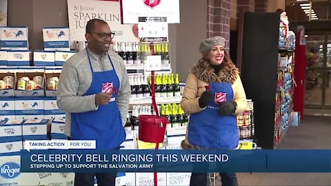 Salvation Army Celebrity Bell Ringing this weekend