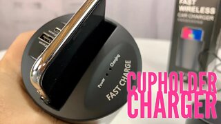 Car Cupholder Wireless Charger Review