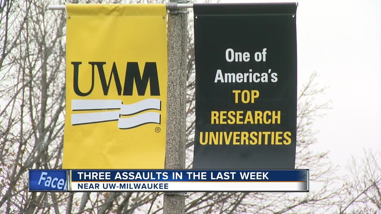 UWM reports third assault near campus since last week, suspect at large